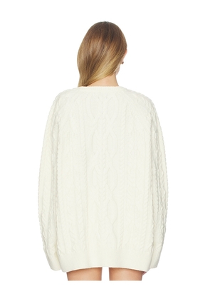 Nakedvice The Marnie Jumper in Cream. Size M. Also in S, L.