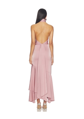 MORE TO COME Venita Maxi Dress in Mauve. Size M. Also in S, XS, XXS.