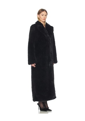 Nakedvice The Delaney Coat in Black. Size M. Also in XS, S, L.