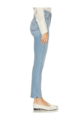 LEVI'S Wedgie Slim Straight in Blue. Size 25. Also in 26, 24, 27, 28, 29, 30, 31, 32.