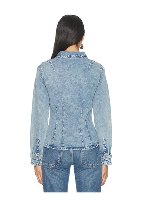 LEVI'S Long Sleeve Shaped Shirt in Blue. Size S. Also in XS, M, L.