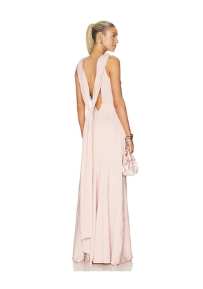 Lovers and Friends Sydney Gown in Blush. Size M. Also in XS, S, L, XL.