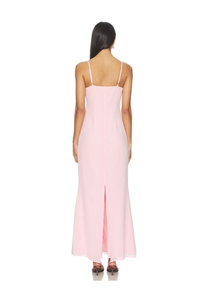 MORE TO COME Vienna Maxi Dress in Pink. Size M. Also in XXS, XS, S, L, XL.