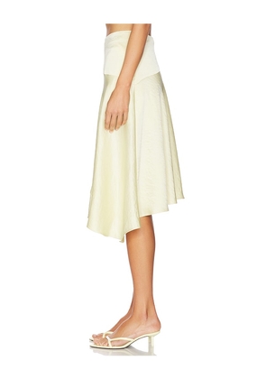 NIA Valencia Skirt in Lemon. Size S. Also in L, M.