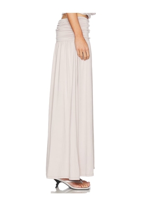 NIA Tierra Skirt in Beige. Size S. Also in L, M, XS.