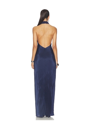 Lovers and Friends Octavia Gown in Navy. Size M. Also in S, XL.
