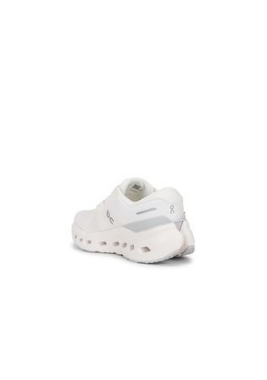 On Cloudrunner 3 in White. Size 10.5. Also in 10, 11.