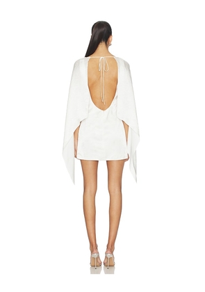 Lovers and Friends Tegan Mini Dress in Cream. Size M. Also in XS, S, L.