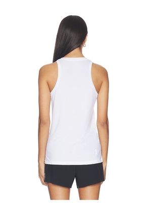 On Core Tank in White. Size M. Also in XS, S, L, XL.