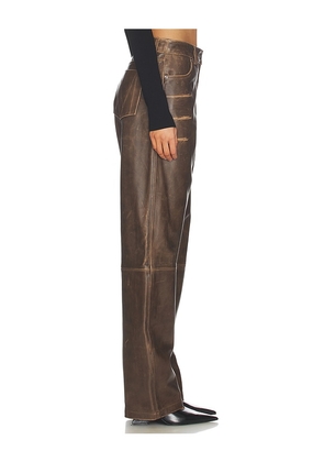 MANOKHI Mojave Pants in Brown. Size L. Also in XS.