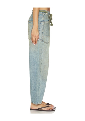 LIONESS Rush Hour Jeans in Blue. Size S. Also in XXS, XS, M, L.