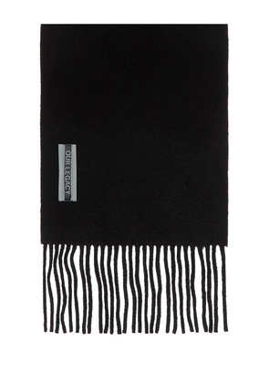 Our Legacy Estate Scarf in Black.