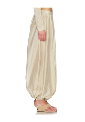 LIONESS Ember Pant in Taupe. Size L. Also in XL, XXL.