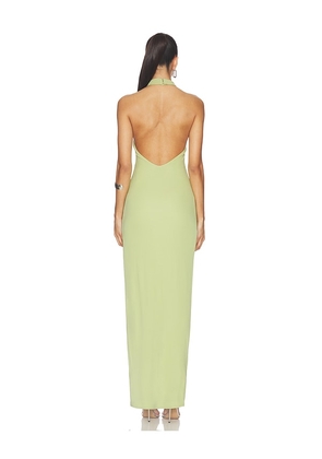 NBD Auralie Maxi Dress in Sage. Size L. Also in M, XL.