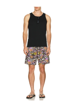 Maui and Sons Molten Jam Short in Brown. Size L. Also in S, M, XL/1X.