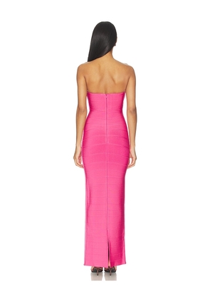 NBD Kirstyn Strapless Maxi Tube Dress in Pink. Size L. Also in XS, XXS, S, M.