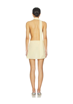 Lovers and Friends Nova Mini Dress in Yellow. Size L. Also in XXS, S, M, XL.