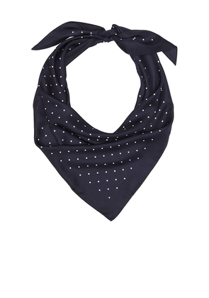 Lovers and Friends Camila Triangle Scarf in Navy.