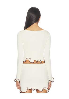 Lovers and Friends Bella Cardigan in Ivory. Size L. Also in S.