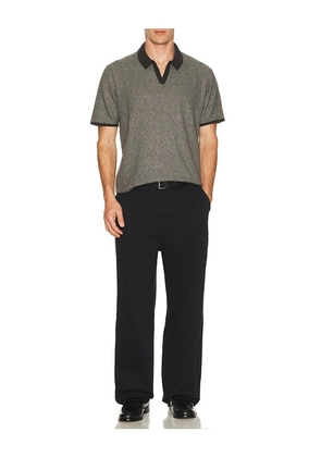 Marine Layer Liam Sweater Polo in Grey. Size S. Also in M.