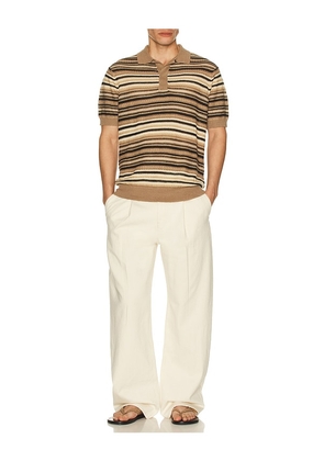 NN07 Noam Polo in Brown. Size L. Also in S, M.