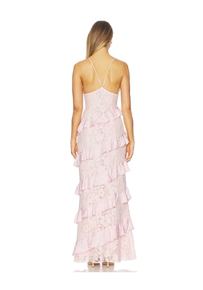 MAJORELLE Yulia Gown in Pink. Size M. Also in XXS, L, XL.