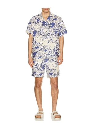 OAS Porto Shorts in Blue. Size L. Also in S, M, XL/1X.
