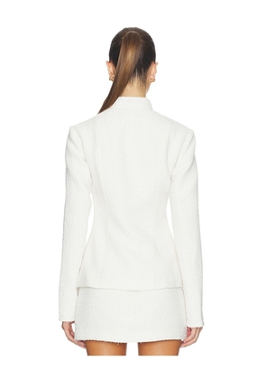 MAJORELLE Alba Jacket in Ivory. Size L. Also in XXS, XS, S, M.