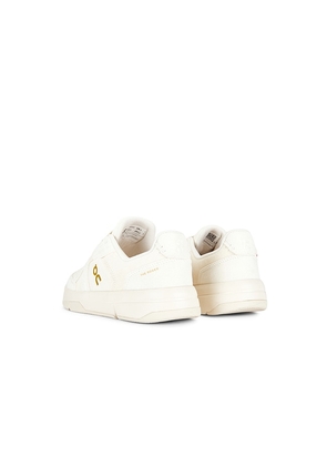 On The Roger Clubhouse Ace Sneaker in Ivory. Size 10. Also in 5.5, 6, 6.5, 7, 7.5, 8, 8.5, 9.