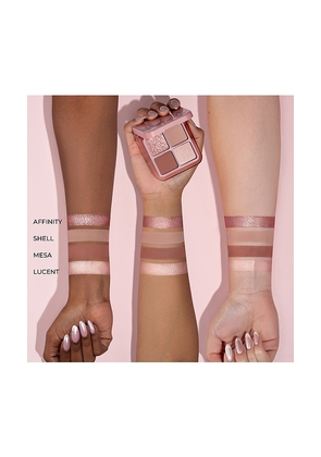 Natasha Denona Luxe Glam Compact Quad Eyeshadow Palette in Rose.