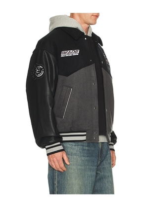 Li-Ning Way Of Wade Jacket in Black. Size M. Also in L, XL/1X, XXL/2X, XXXL/3X.