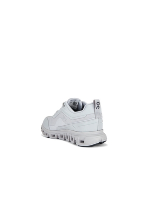 On Cloud 6 Geo WP Sneaker in White. Size 10. Also in 5.5, 6, 6.5, 7, 7.5, 8, 8.5, 9, 9.5, 10.5, 11.