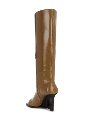Nakedvice The Lena Boot in Brown. Size 5. Also in 6, 7, 8, 9, 10.