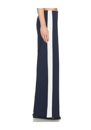 La Ligne Side Stripe Colby in Navy,Ivory. Size L. Also in XXS, XS, S.