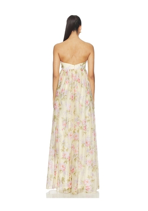 Katie May Ava Gown in Lemon. Size XS. Also in S, M, L.