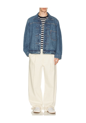 LEVI'S Type I Trucker Jacket in Blue. Size L. Also in M, S.