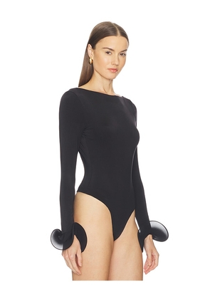 NBD Meher Bodysuit in Black. Size L. Also in XXS, XS, S, M, XL.