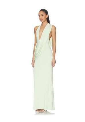 NBD Lirona Maxi Dress in Mint. Size L. Also in XXS, M.