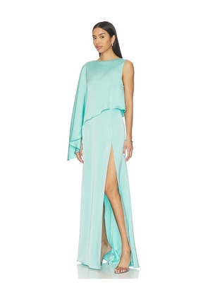 Katie May Blair Gown in Teal. Size L. Also in XS, S.