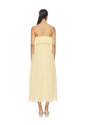 Lovers and Friends Greer Dress in Lemon. Size L. Also in XS, XXS, S, M, XL.