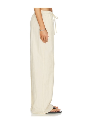 Lovers and Friends Edith Pant in Ivory. Size L. Also in M, S, XS.