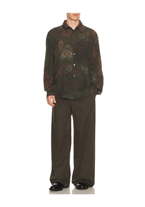 Our Legacy Beyond Shirt in Green. Size 48. Also in 50.