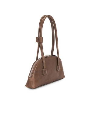 MARGESHERWOOD Bessette Shoulder Bag in Brown.