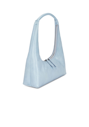 MARGESHERWOOD Hobo Shoulder Bag in Baby Blue.