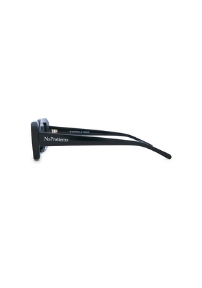 Le Specs x No Problemo Blackpool Sunglasses in Black.