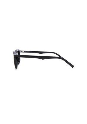 Le Specs Heart Throb Sunglasses in Black.
