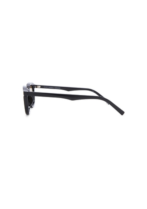 Le Specs Heart Throb Sunglasses in Black.