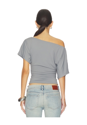 Nakedvice The Bel Air Top in Grey. Size M. Also in XS, S, L.