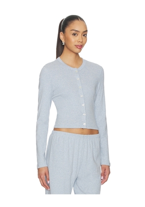 LESET Nando Cardigan in Baby Blue. Size XS. Also in M.