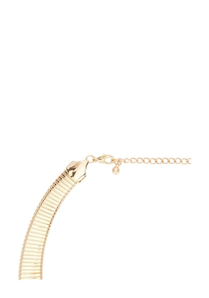 Lovers and Friends Delphine Necklace in Metallic Gold.